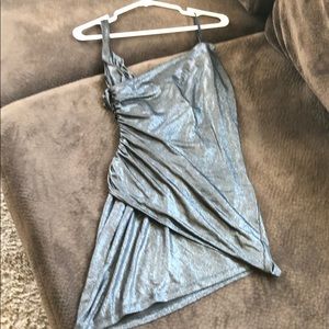 Small grey mini dress